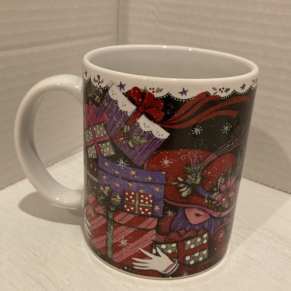 Festive Red Hats Mug Cup Susan Winget 2004 Whimsical Design - Picture 3 of 9
